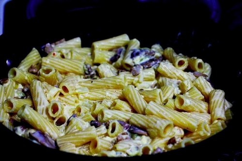 «Карбонара» без бекона или паста с грибами