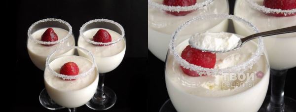 Десерт «Снежок»