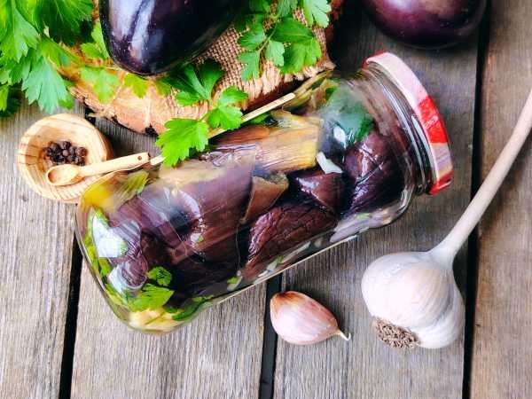 Засолка баклажанов на зиму без стерилизации