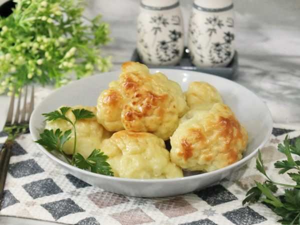 Цветная капуста в кляре в духовке