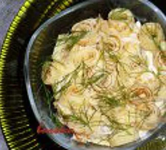 Салат с блинчиками