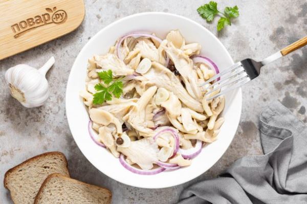 Маринованные вешенки (быстрый рецепт)