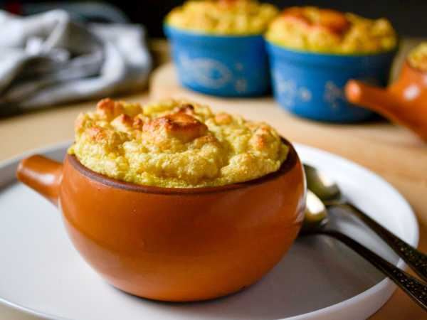 Пшенная каша с яйцом в духовке