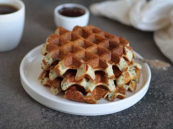 Вафли с семенами чиа