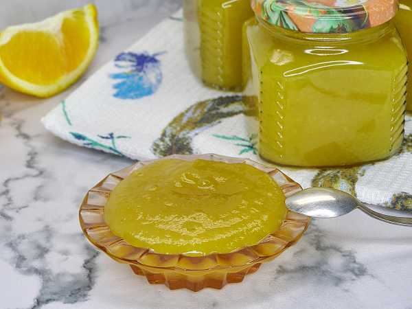 Джем из кабачков с лимоном и апельсином