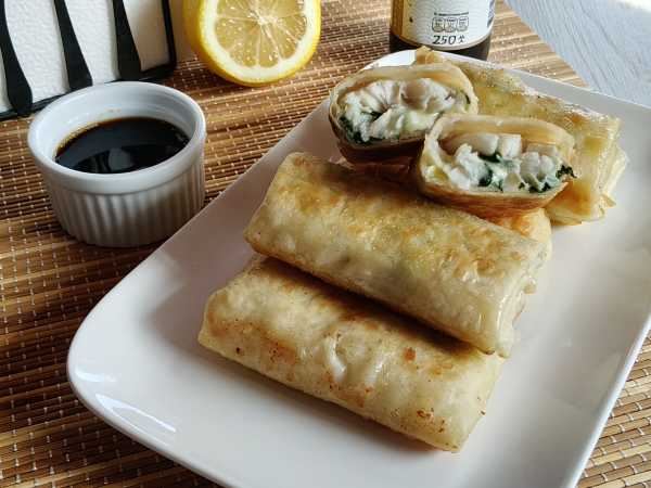 Рыба в тесте фило